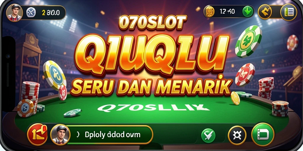 Tampilan gameplay QiuQiu yang seru di 070SLOT.