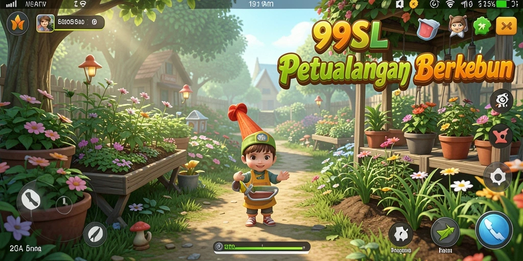 Gameplay seru dengan berbagai tanaman dan hewan ternak di 99SL.