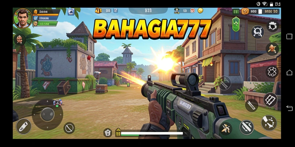 Tampilan storyboard dari gameplay seru BAHAGIA777.