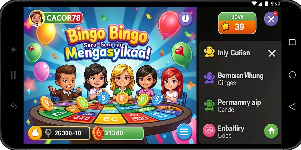 Gameplay Bingo yang seru dan interaktif di CACOR78.
