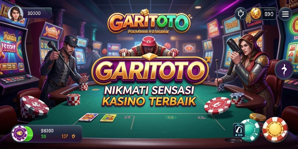 Tampilan gameplay Kasino menarik di GARITOTO.