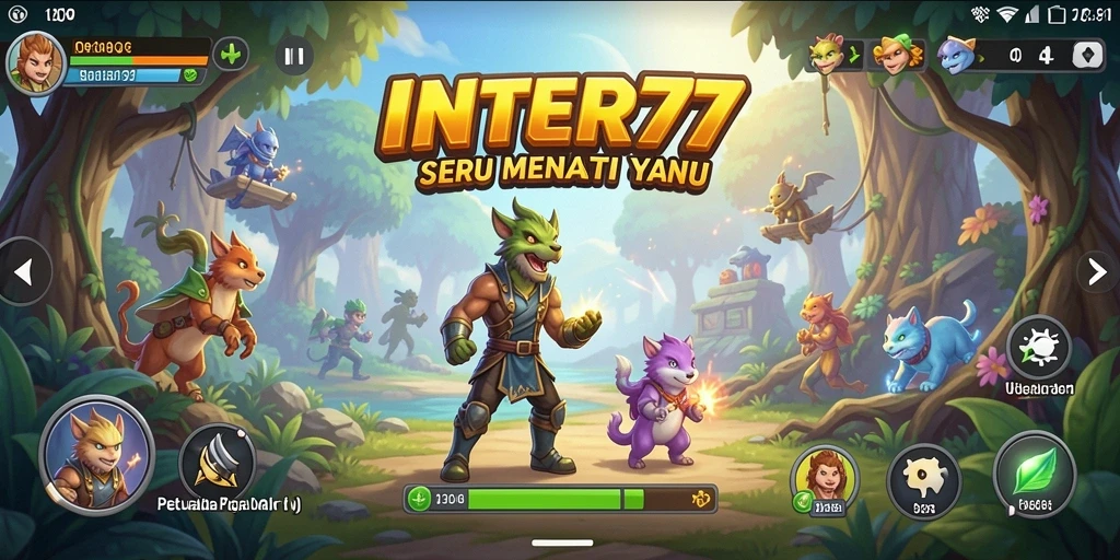 Tangkapan layar dari gameplay INTER77 yang penuh petualangan.