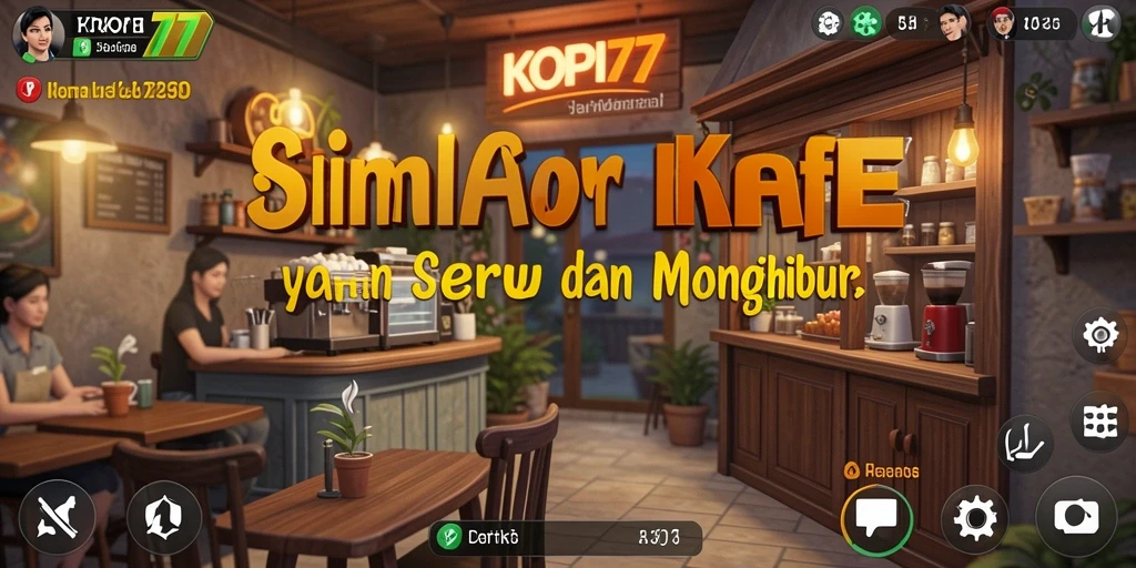Tampilan gameplay KOPI77 yang menarik dan seru.