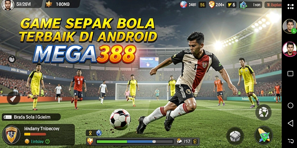 Screenshot gameplay MEGA388 yang menampilkan aksi sepenuh waktu.