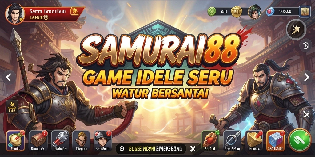 Tampilan gameplay SAMURAI88 dengan aksi yang seru dan menarik.