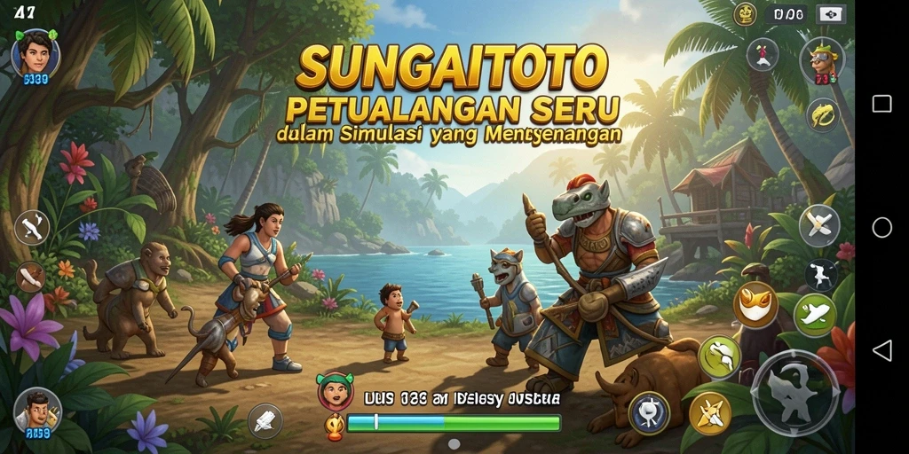 Tampilan gameplay SUNGAITOTO yang imersif dan menarik.
