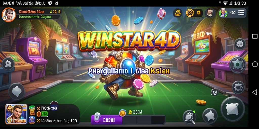 Tampilan gameplay menarik dari WINSTAR4D yang penuh aksi.